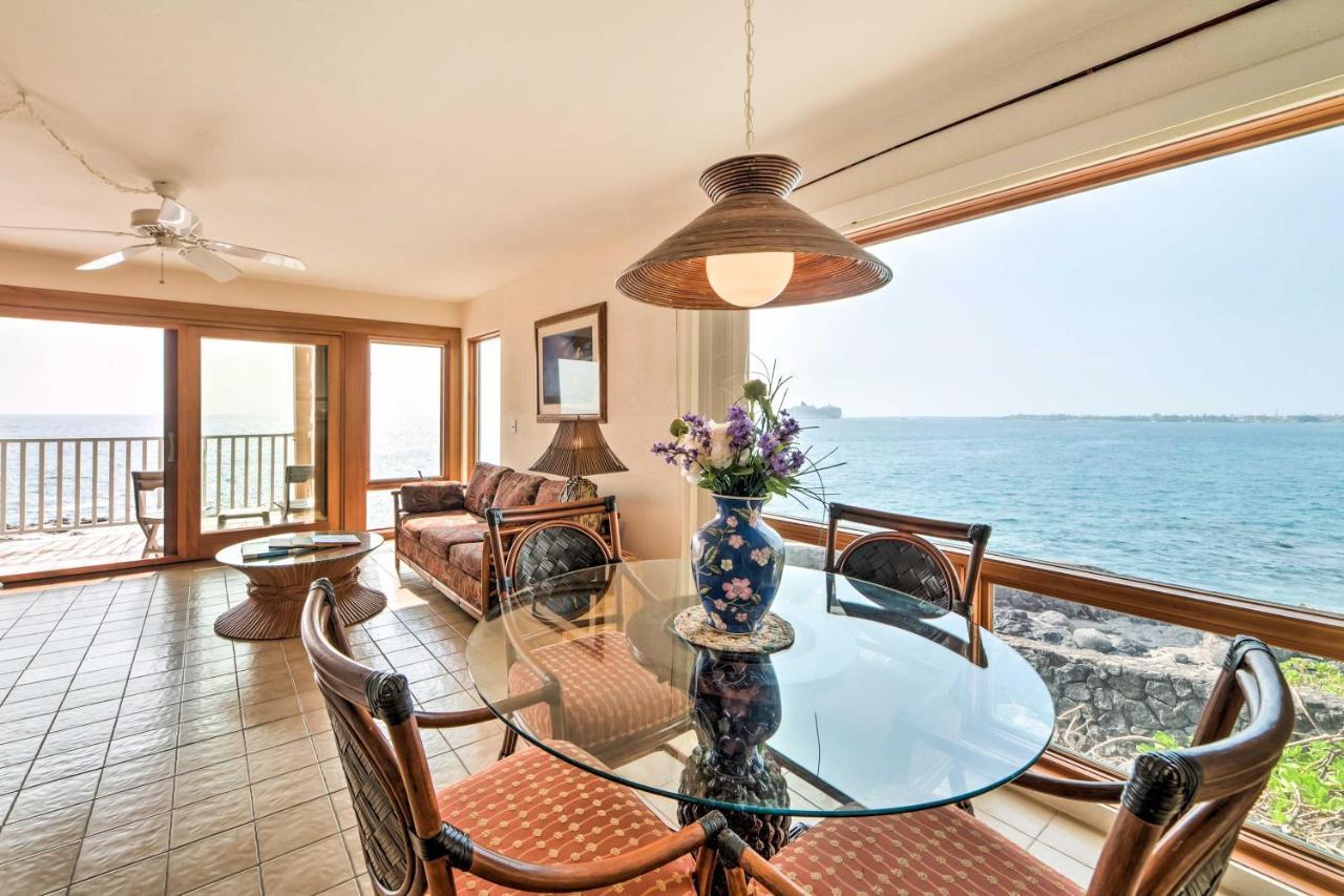 Oceanfront Kailua-Kona Townhome With Pool And Views! Εξωτερικό φωτογραφία