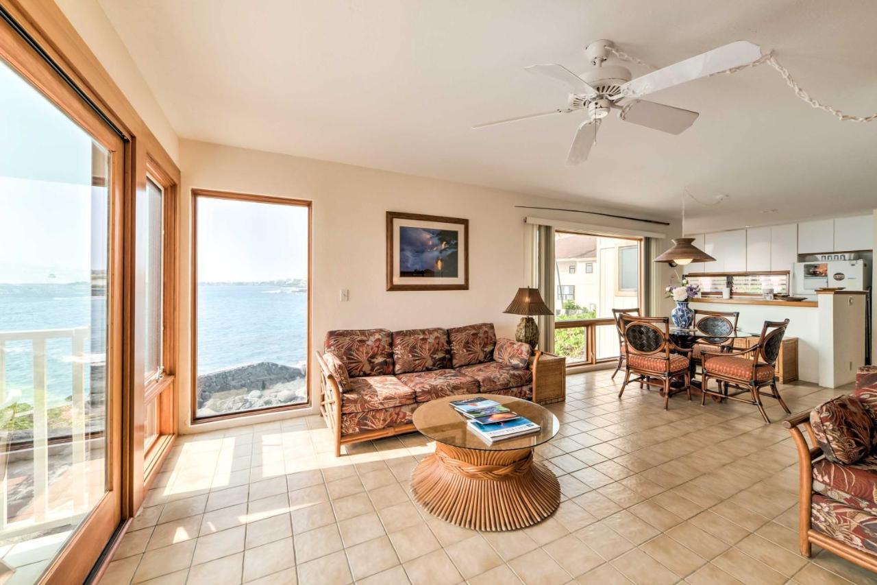 Oceanfront Kailua-Kona Townhome With Pool And Views! Εξωτερικό φωτογραφία